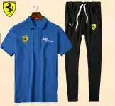 ferrari ensemble pantalon de sport sweat-shirt jogging blue 488 spider